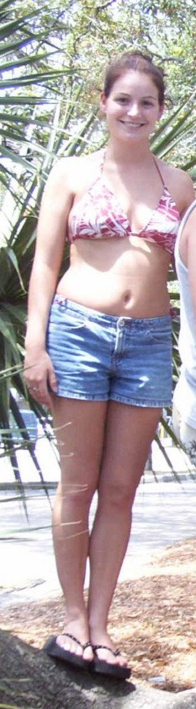 Me in 2004. The years of birth control, diet pills, starving and bingeing. Not a happy person.