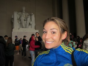 With Honest Abe